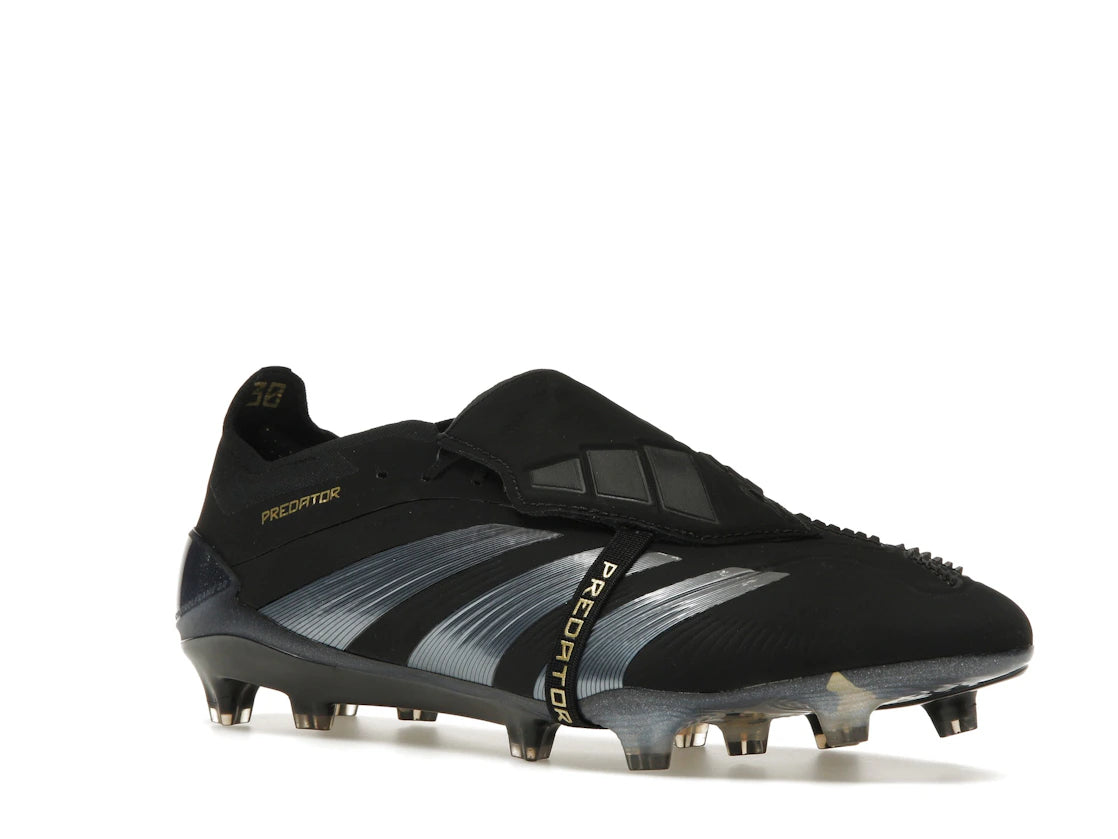 adidas Predator Elite Foldover Tongue FG Core Black Carbon Gold Metallic