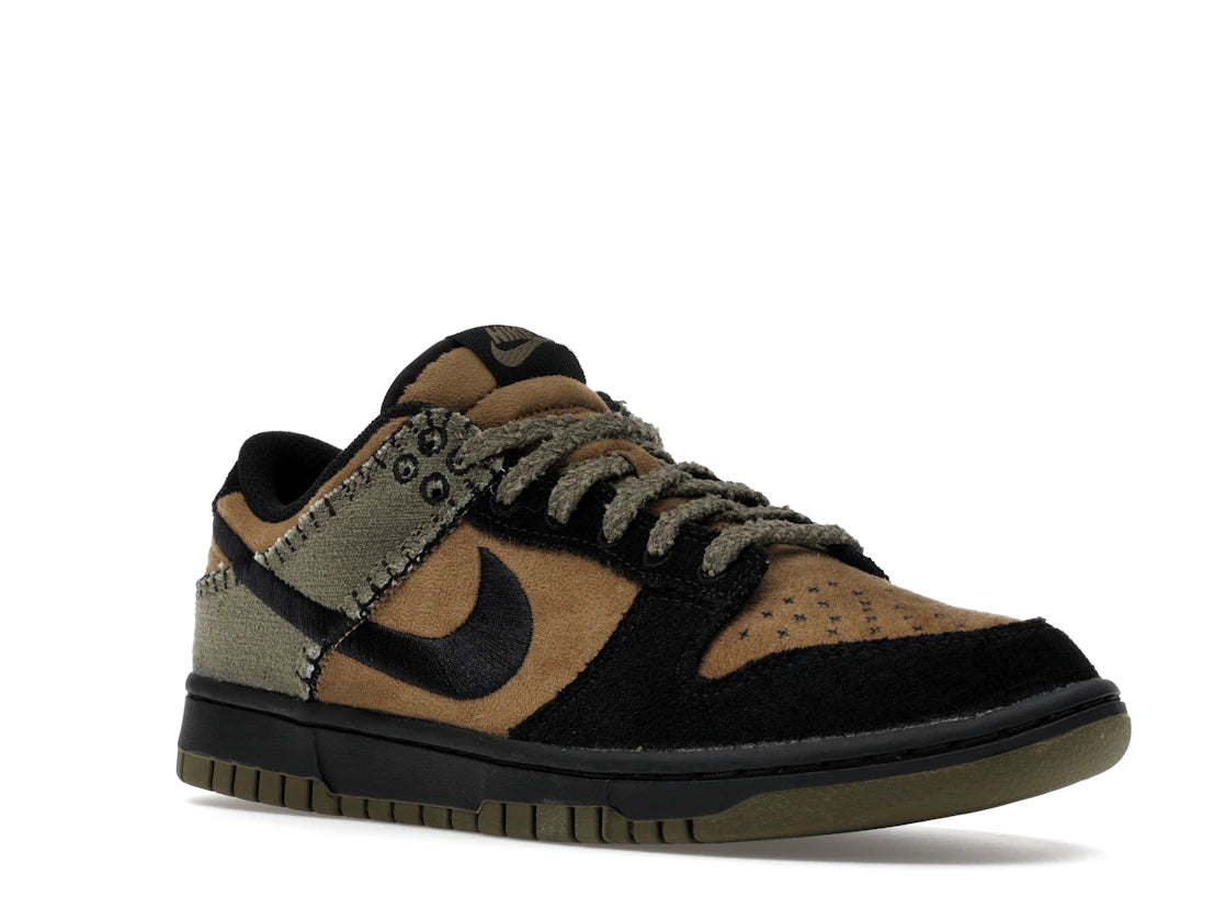 Nike Dunk Low Retro Camo Olive %