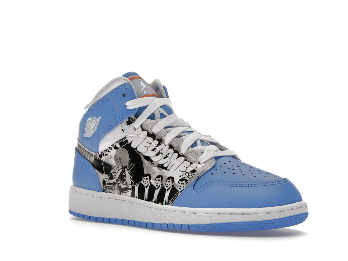Jordan 1 Mid Sneaker School Game Winner (GS)