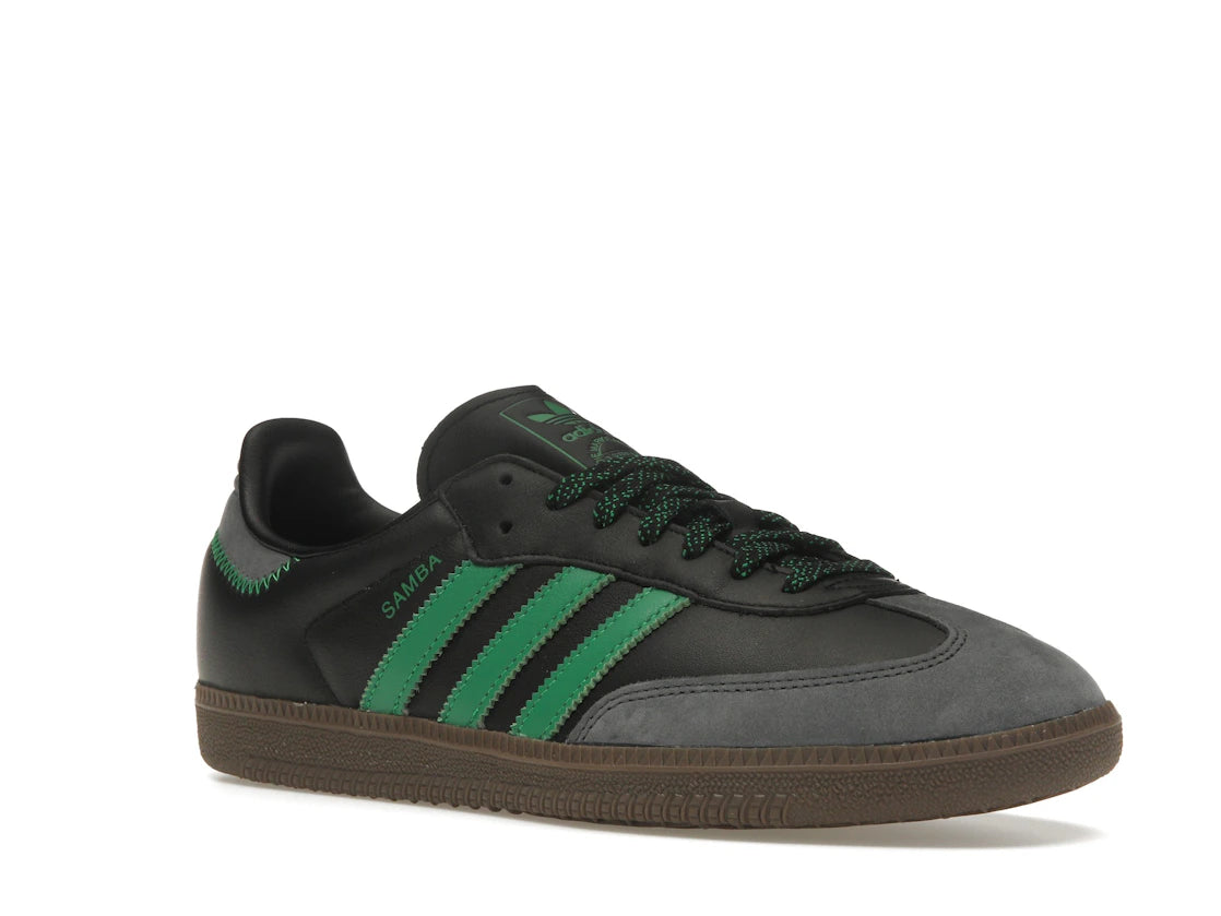 adidas Samba OG Schwarz Grün (Damen)