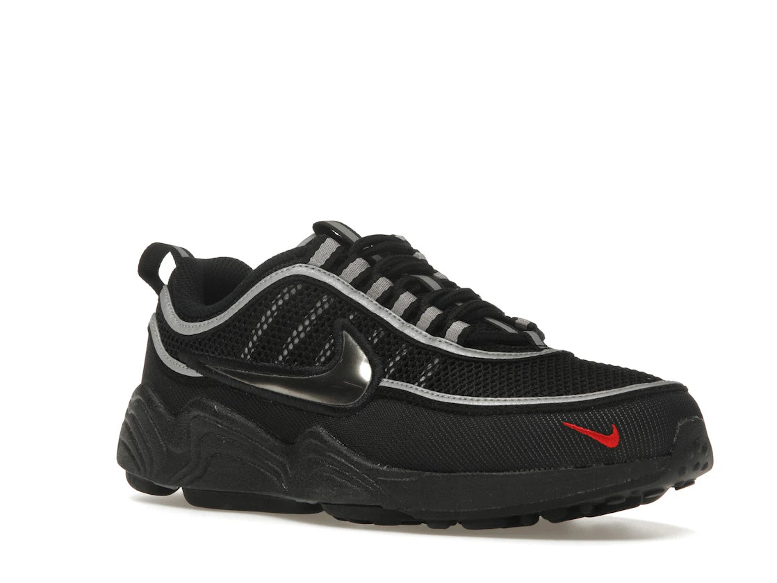 Nike Air Zoom Spiridon Black Metallic Silver