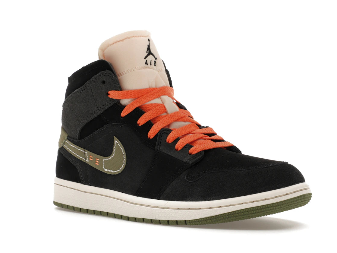 Jordan 1 Mid SE Craft Anthracite Light Olive