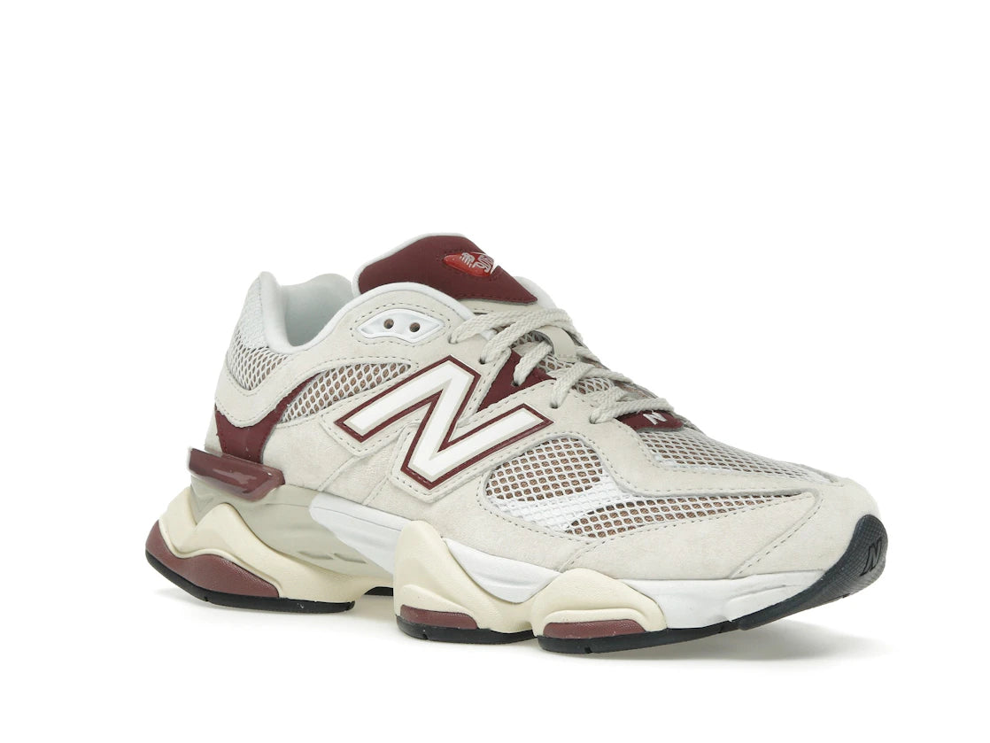 New Balance 9060 Leinen Burgunderrot