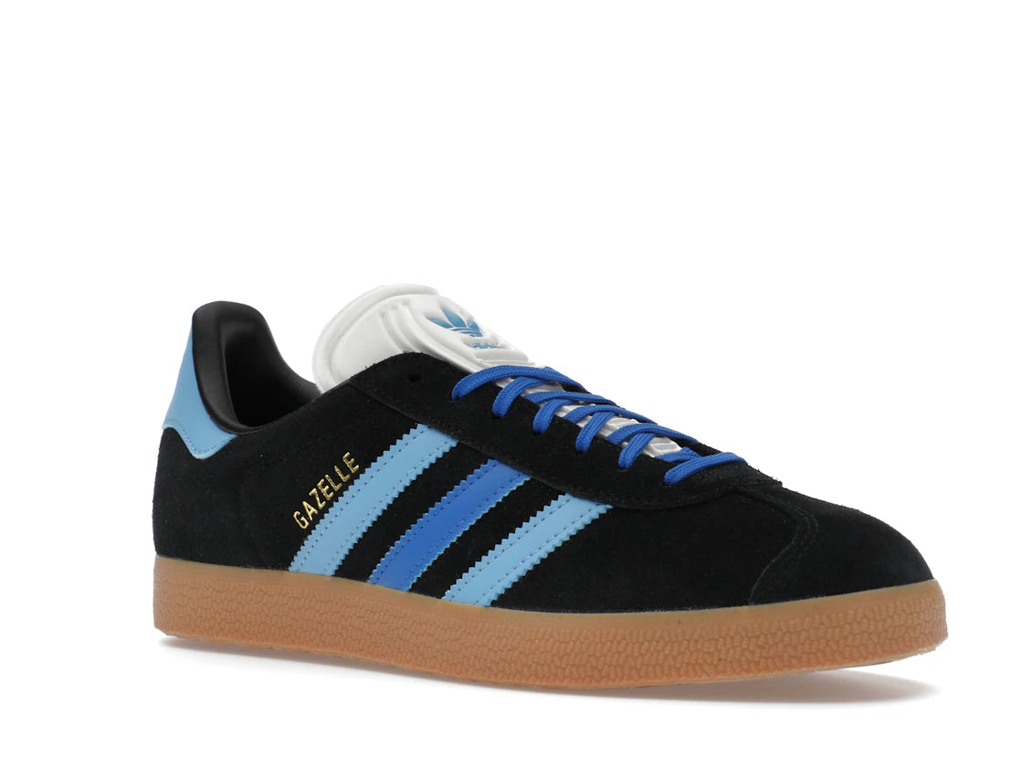 adidas Gazelle Schwarz Hellblau (Damen)