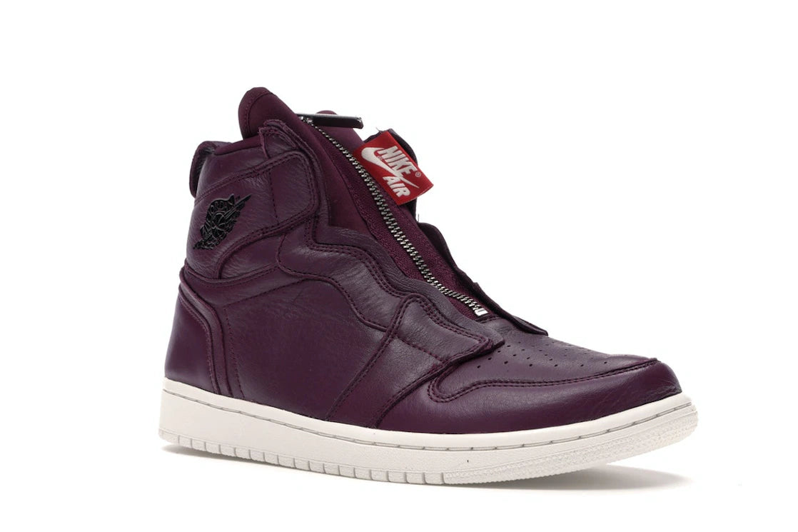 Jordan 1 Retro High Zip Bordeaux (Women's)