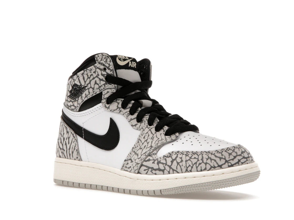 Jordan 1 Retro High OG White Cement (GS)