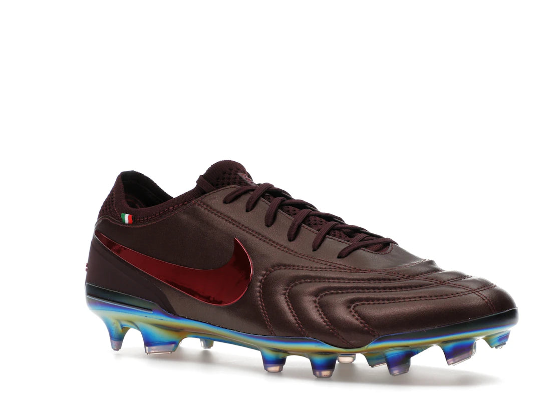 Nike Tiempo Legend 10 Elite Luxe FG Montebelluna Leather Port Wine