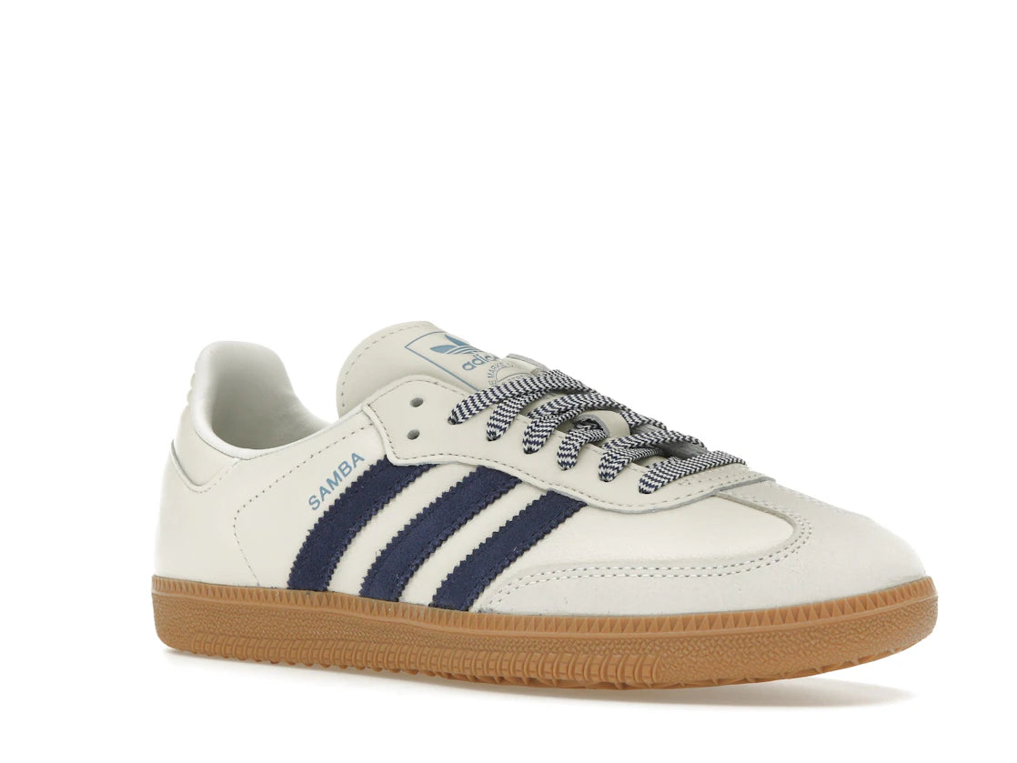 adidas Samba Off White Dunkelblau (Damen)