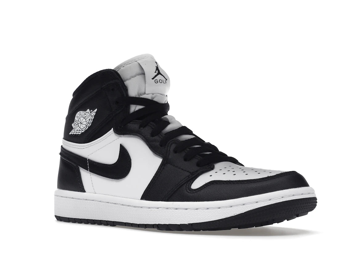 Jordan 1 Retro High Golf Schwarz Weiß