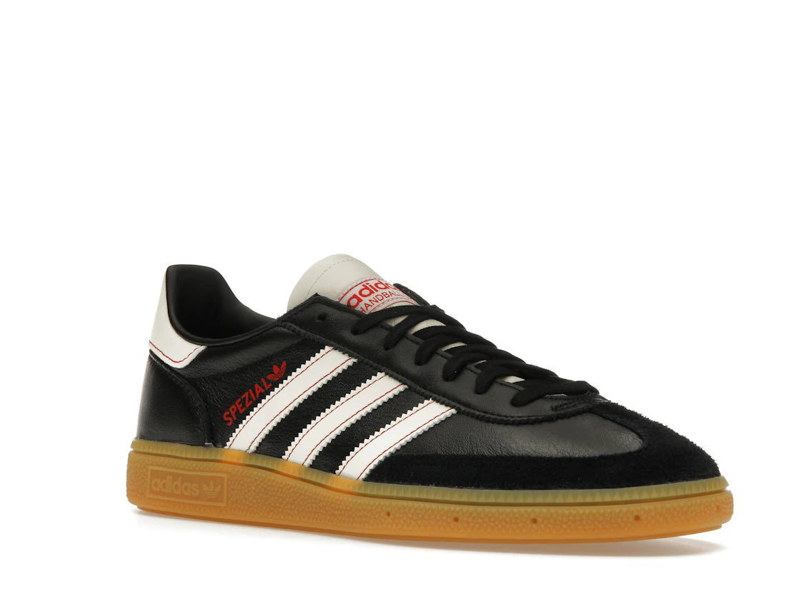 adidas Handball Spezial Core Schwarz Off-White Rot