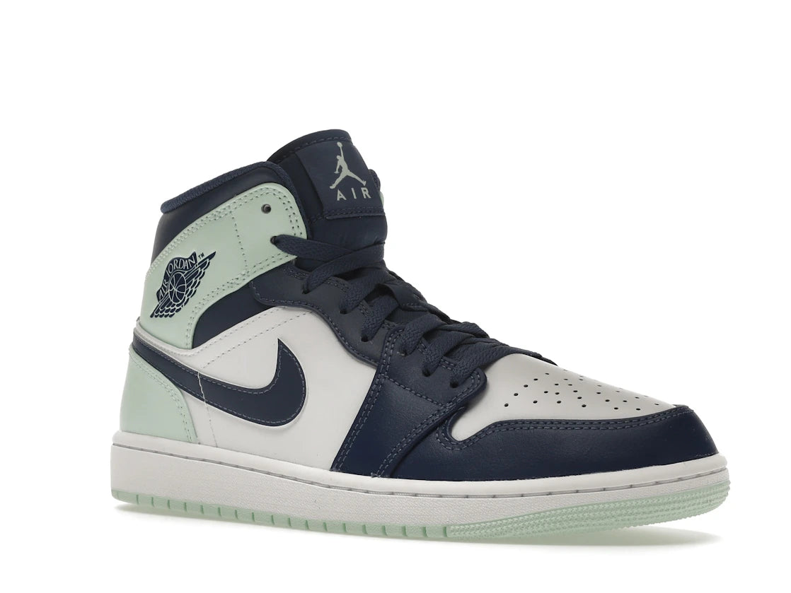 Jordan 1 Mid Mystic Navy Mint Foam