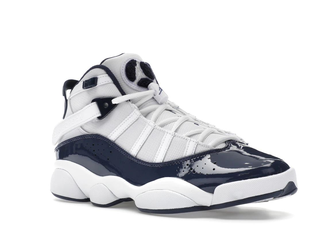 Jordan 6 Rings White Midnight Navy