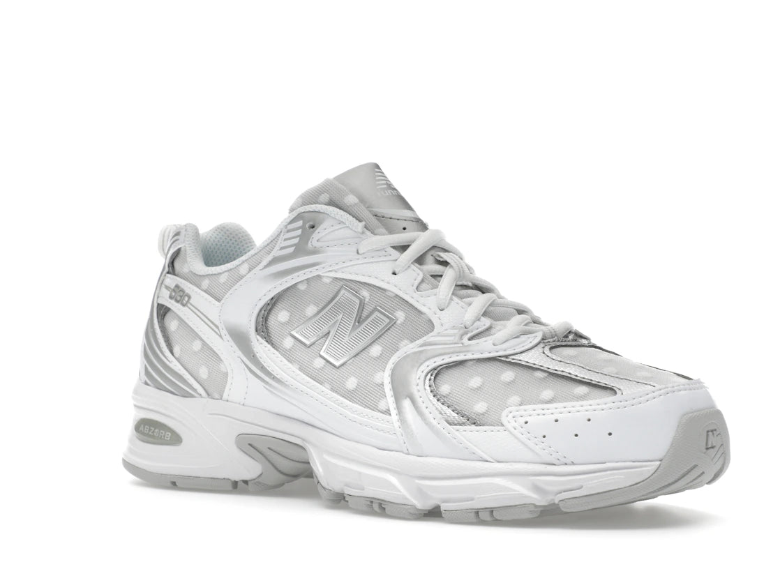 New Balance 530 Silver Metallic Polka Dots