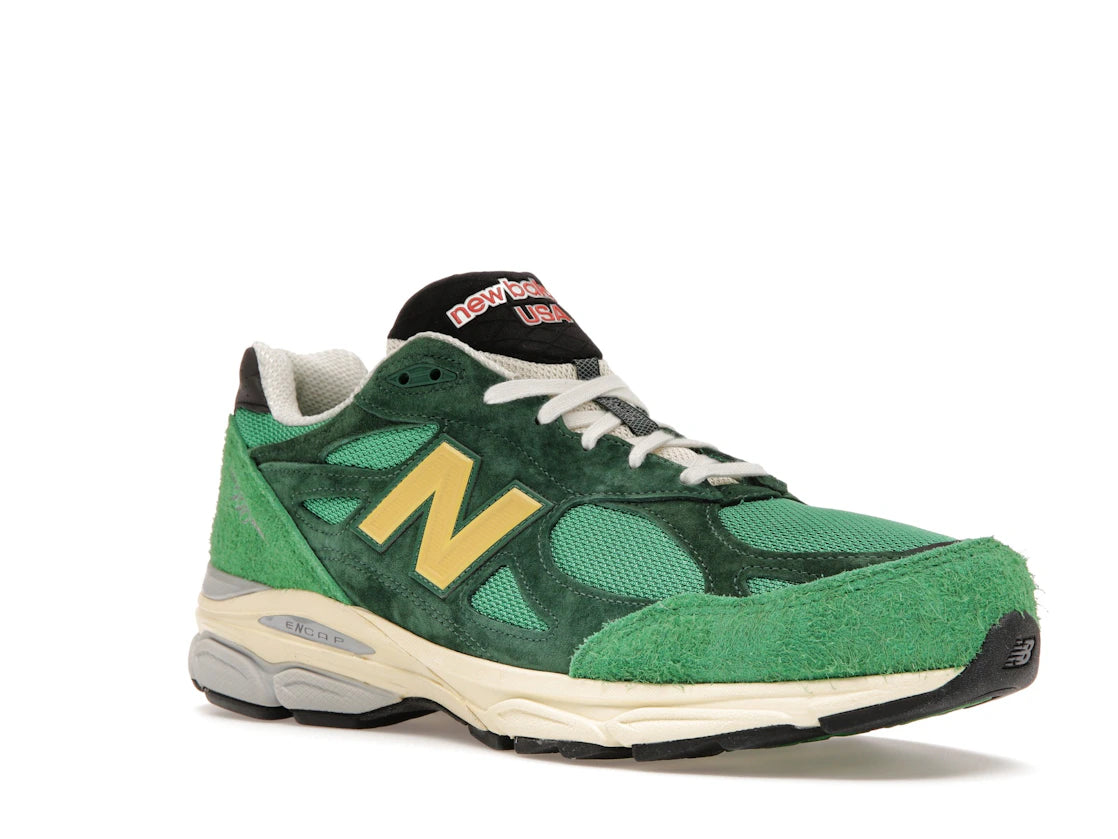New Balance 990v3 MiUSA Varsity Green Gold