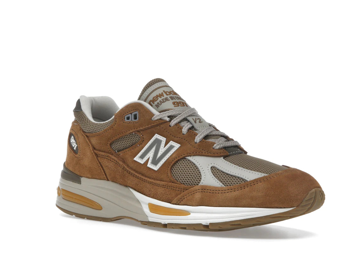 New Balance 991v2 MiUK Caramel Cafe