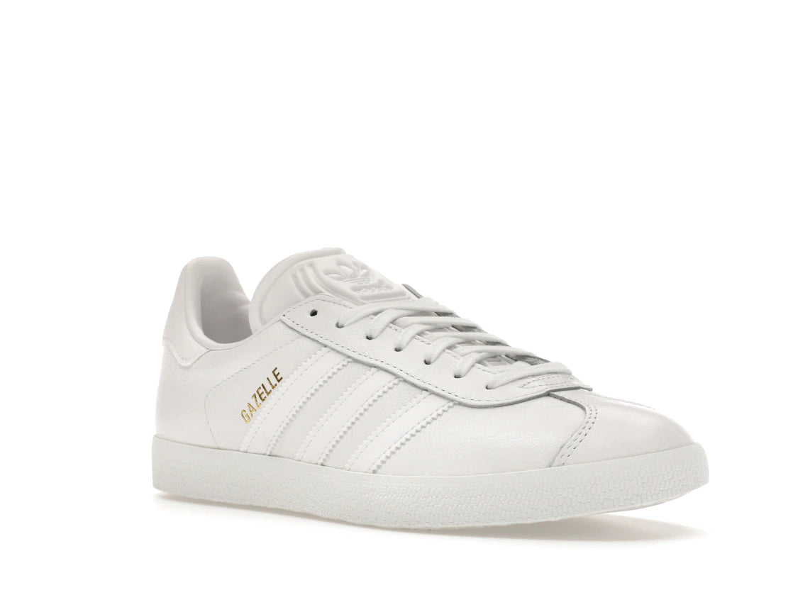 adidas Gazelle Weiß/Weiß-Gold Metallic