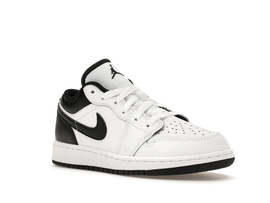 Jordan 1 Low Weiß Schwarz (GS)