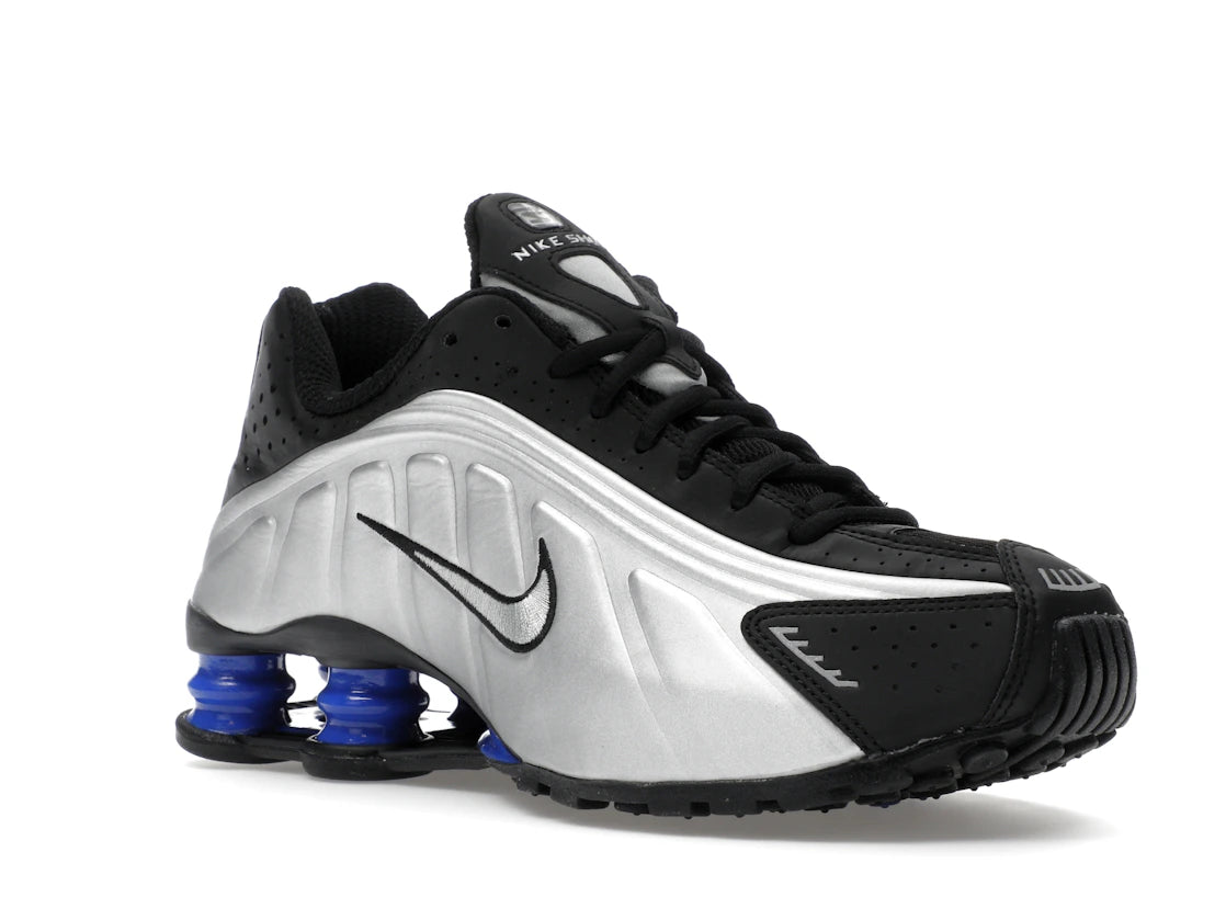 Nike Shox R4 Metallic Silver Black Racer Blue (Damen)