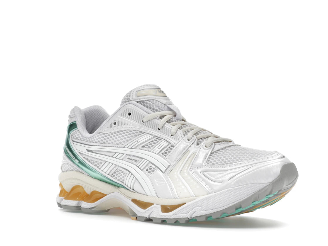 ASICS Gel-Kayano 14 Weiß Mint Gold