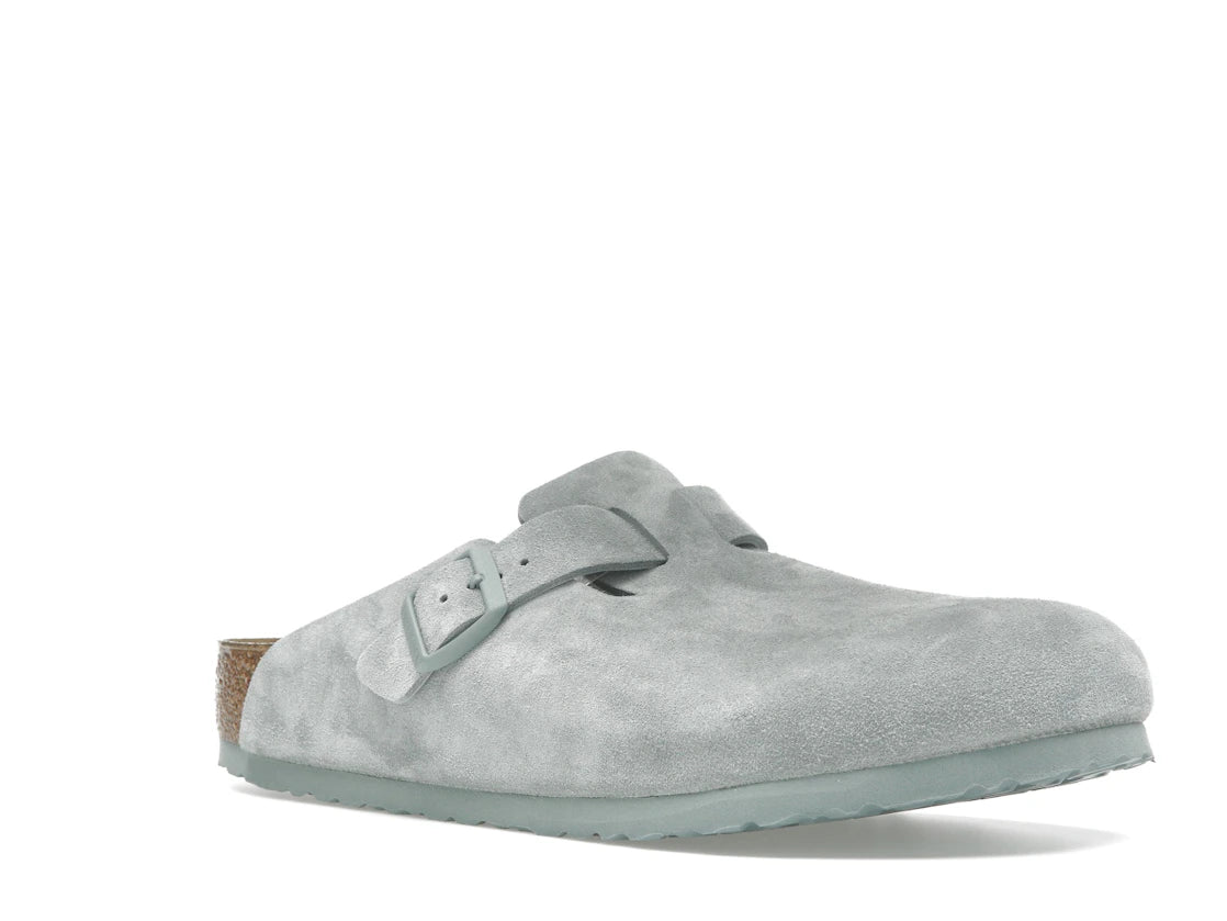 Birkenstock Boston Wildleder Pure Sage