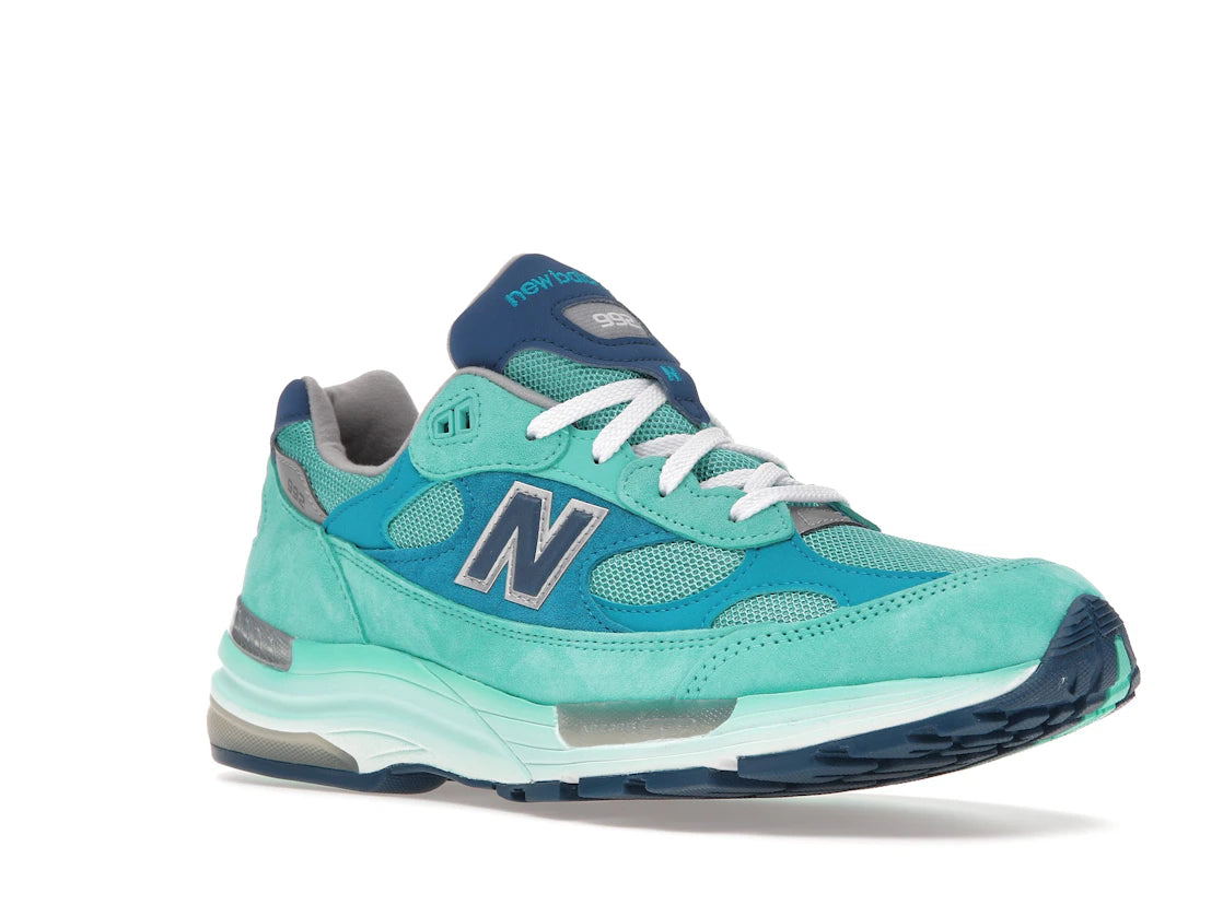 New Balance 992 MiUSA Blue Silver Metallic