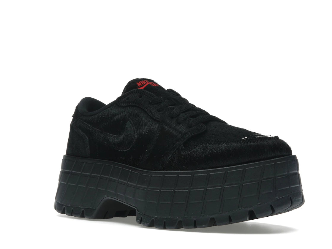Jordan 1 Low Brooklyn Black Gym Red (Damen)