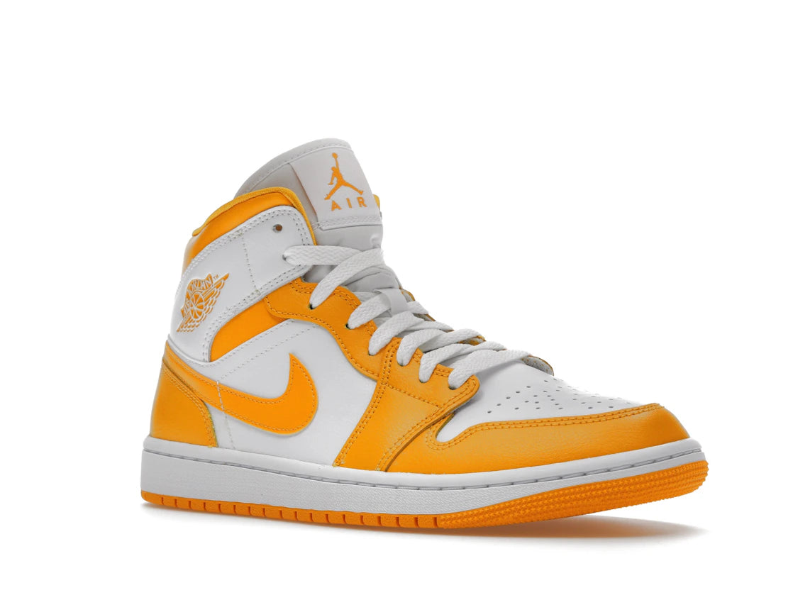 Jordan 1 Mid White University Gold (Women's)