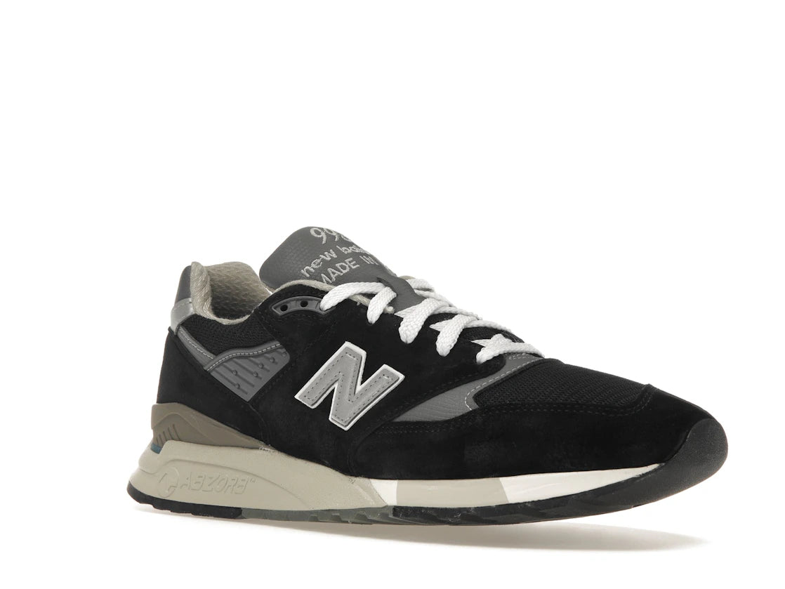 New Balance 998 MiUSA Schwarz Silber