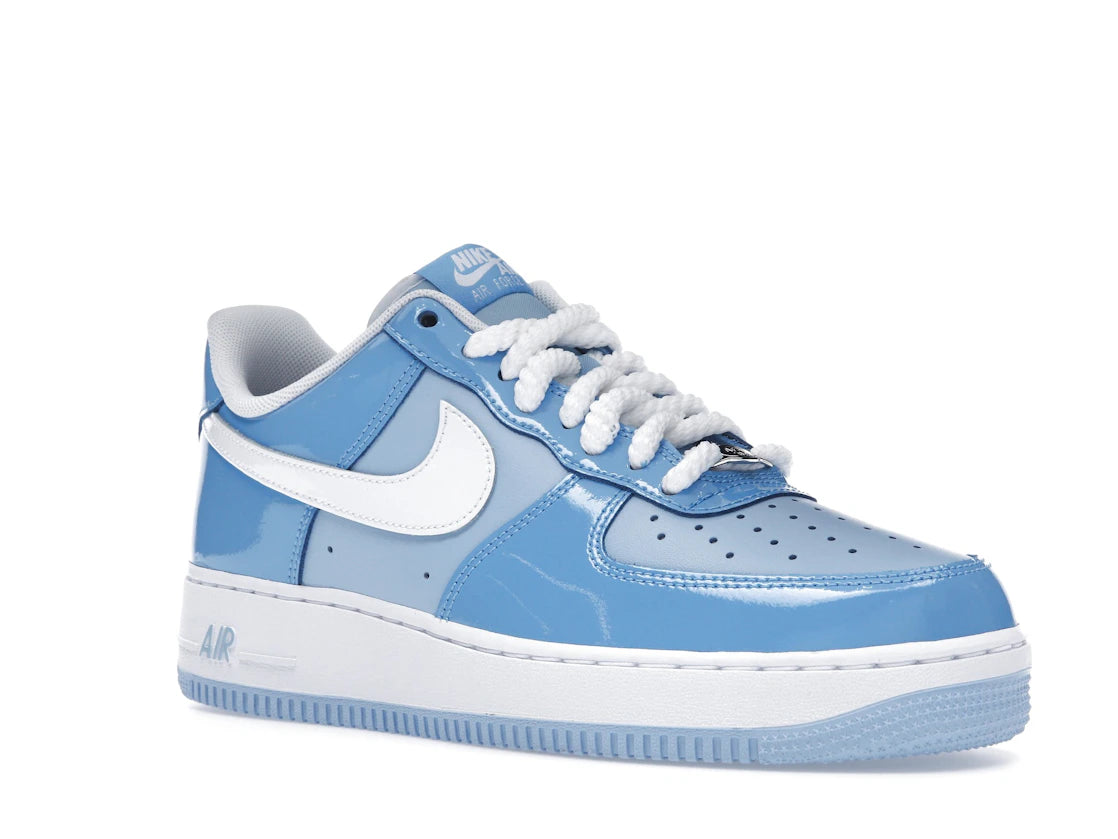 Nike Air Force 1 Low '07 LV8 Physic Blue White Patent
