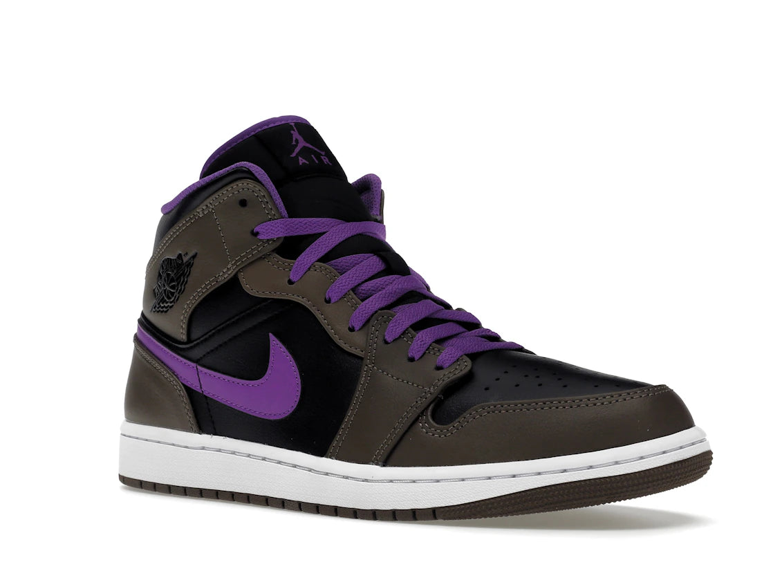 Jordan 1 Mid Purple Mocha