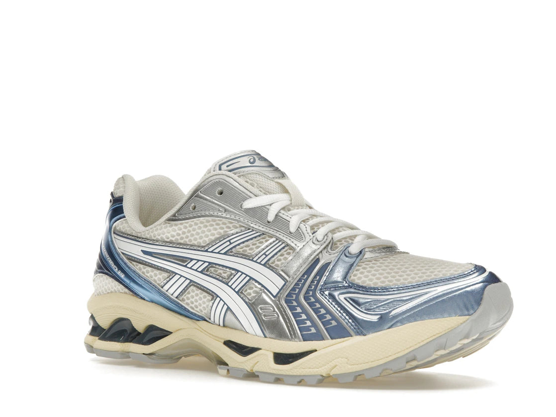 ASICS Gel-Kayano 14 Creme Metallic Blau