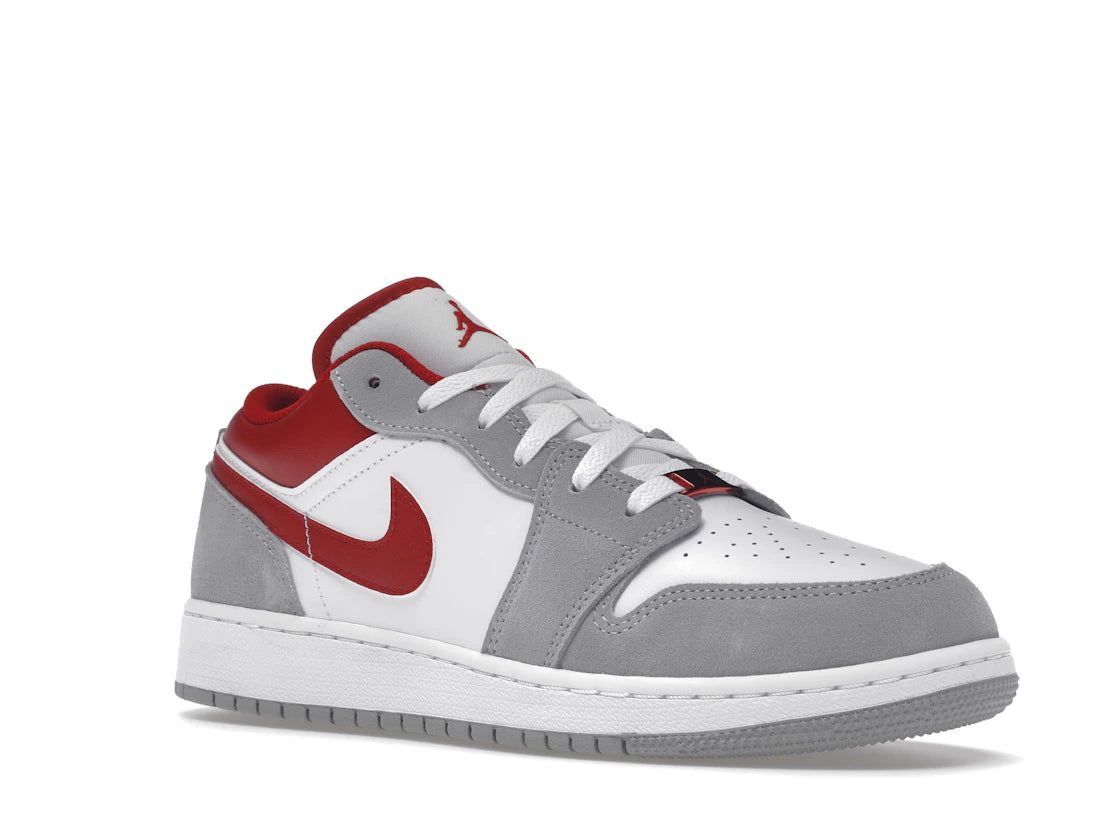 Jordan 1 Low SE Smoke Grey Gym Red (GS)