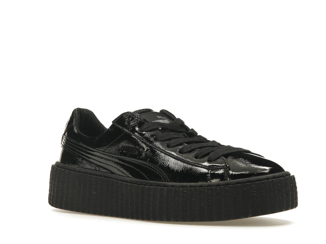Puma Creeper Rihanna Fenty Cracked Leather Schwarz (Damen)