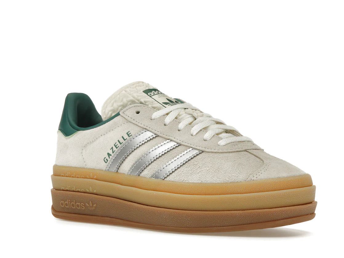 adidas Gazelle Bold Off White Collegiate Green (Damen)