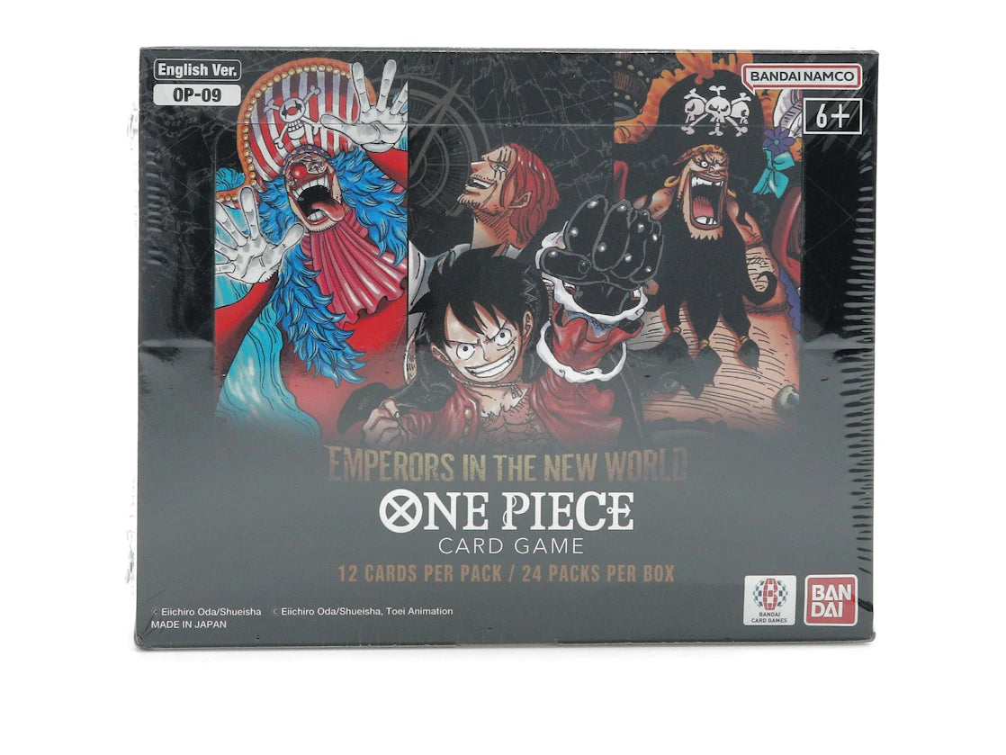 Bandai One Piece Emperors In The New World Hobby Box (OP-09)