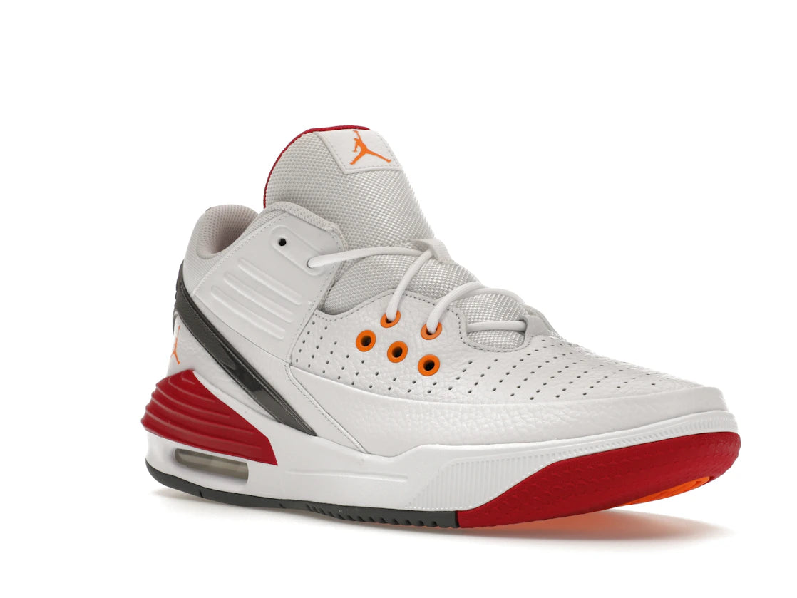 Jordan Max Aura 5 Weiß Kardinalrot