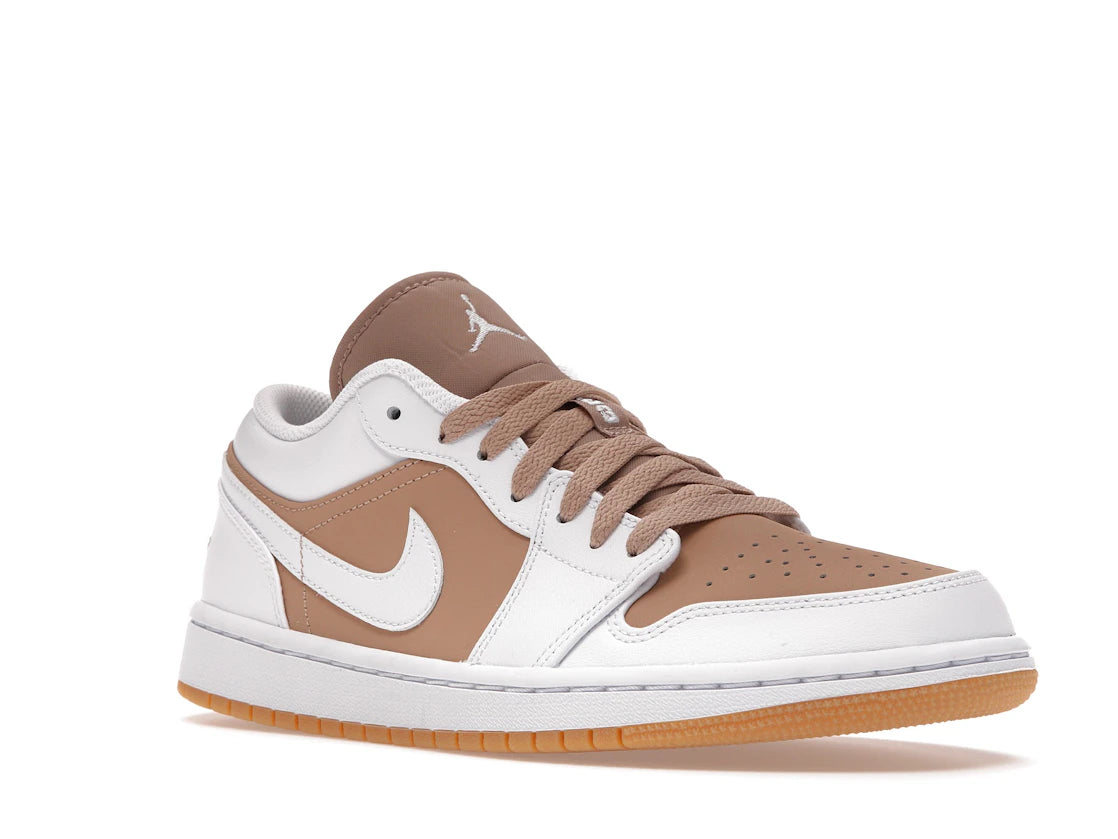 Jordan 1 Low Gum White