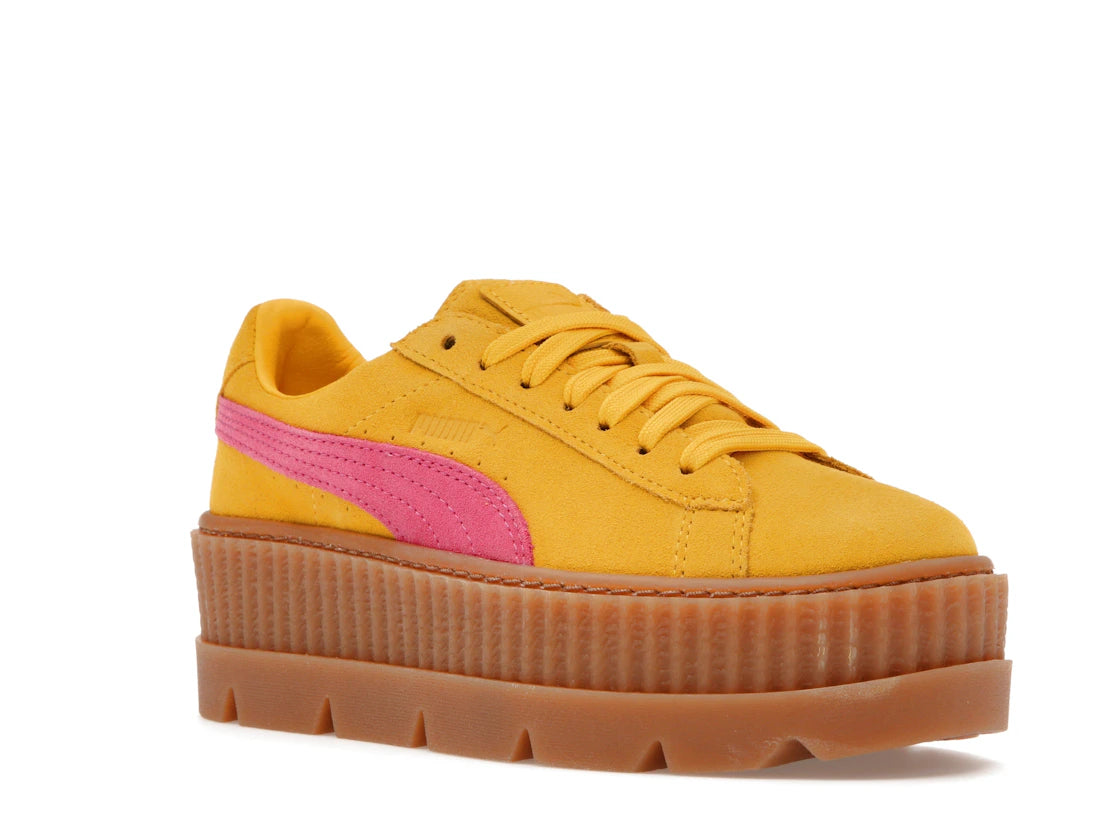 Puma Cleated Creeper Rihanna Fenty Suede Lemon (Damen)