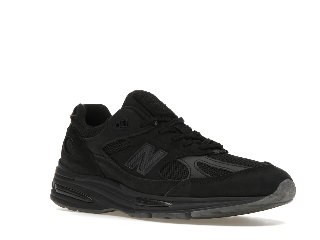 New Balance 991v2 MiUK Stone Island Ghost Pack Schwarz
