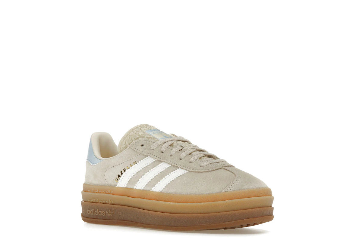 adidas Gazelle Bold Wonder White Clear Sky (Kids)