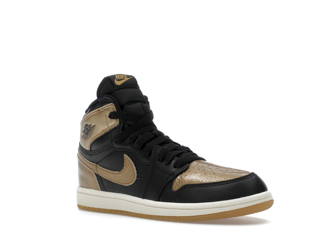 Jordan 1 Retro High OG Black Metallic Gold (PS)
