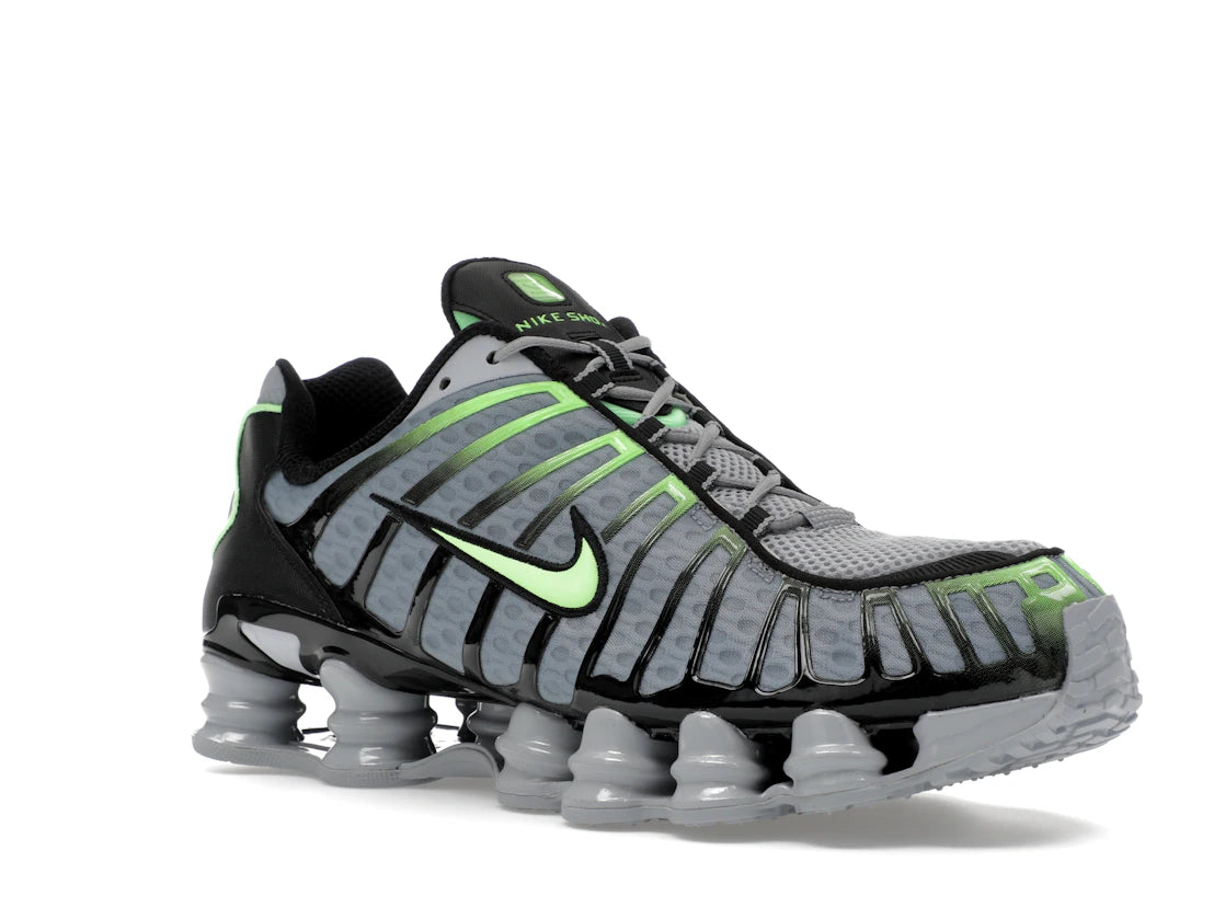 Nike Shox TL Wolf Grey Lime Blast