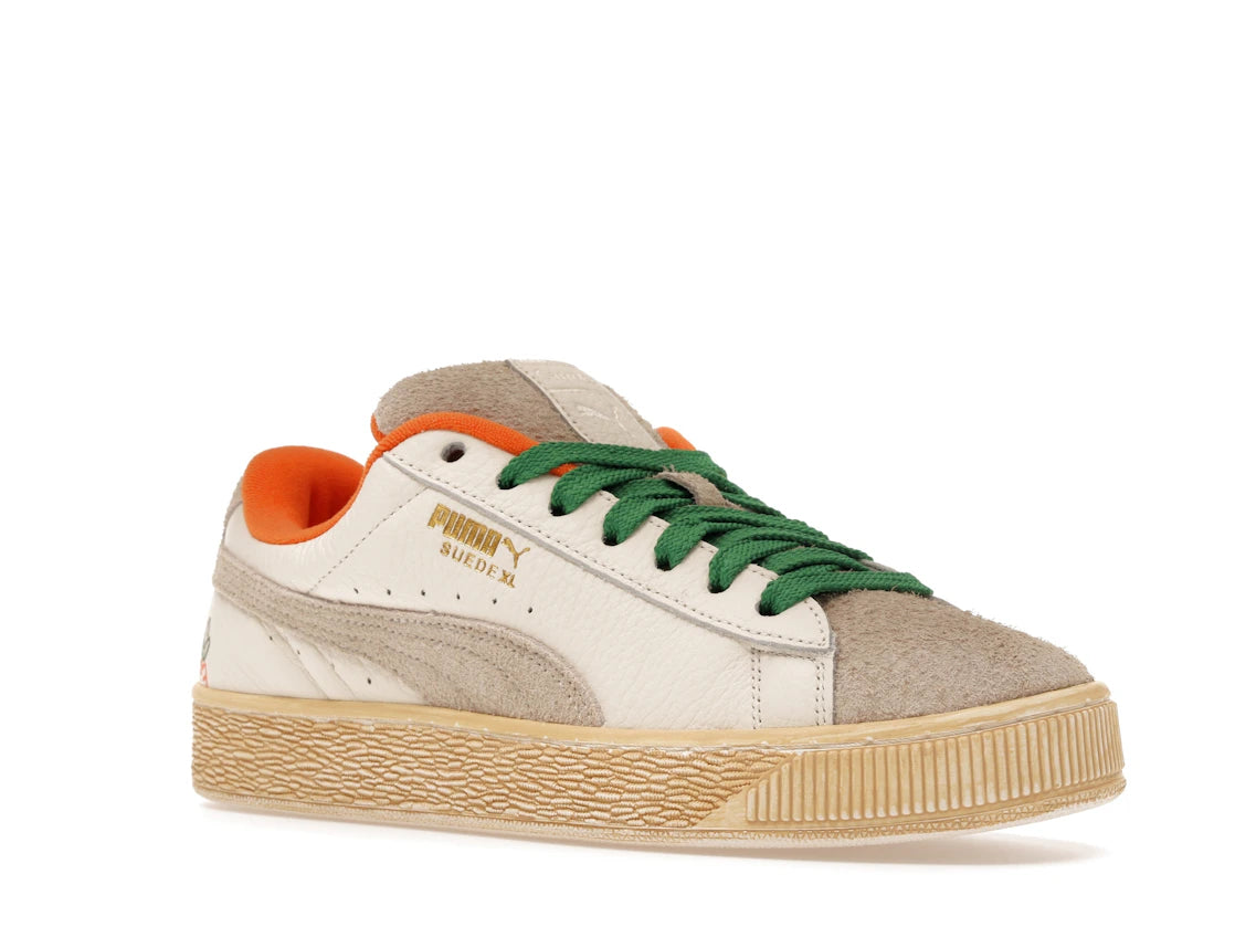 Puma Suede XL Karotten Warmweiß