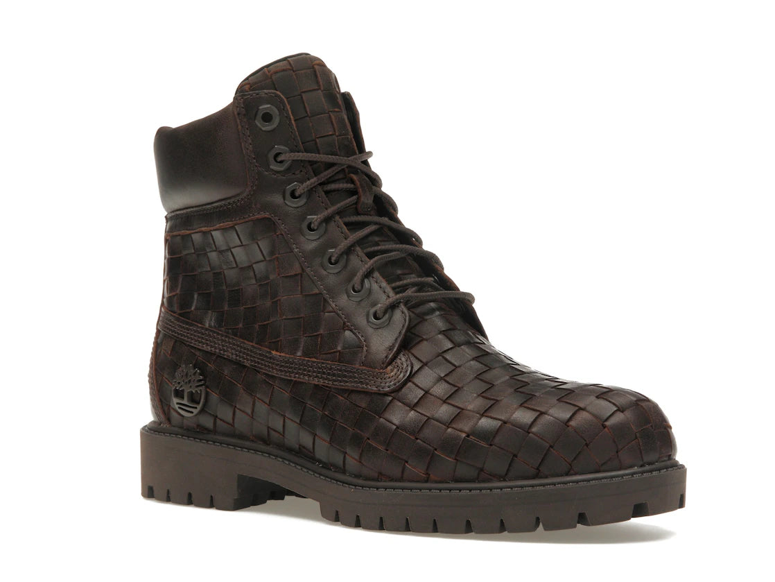 Timberland 6" Premium Boot Woven Dark Brown