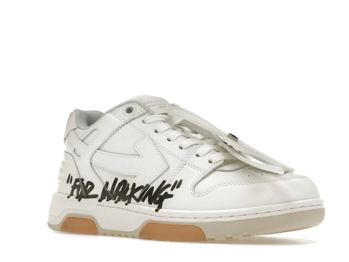 OFF-WHITE Out Of Office "OOO" Low "For Walking" White Black (Women's)