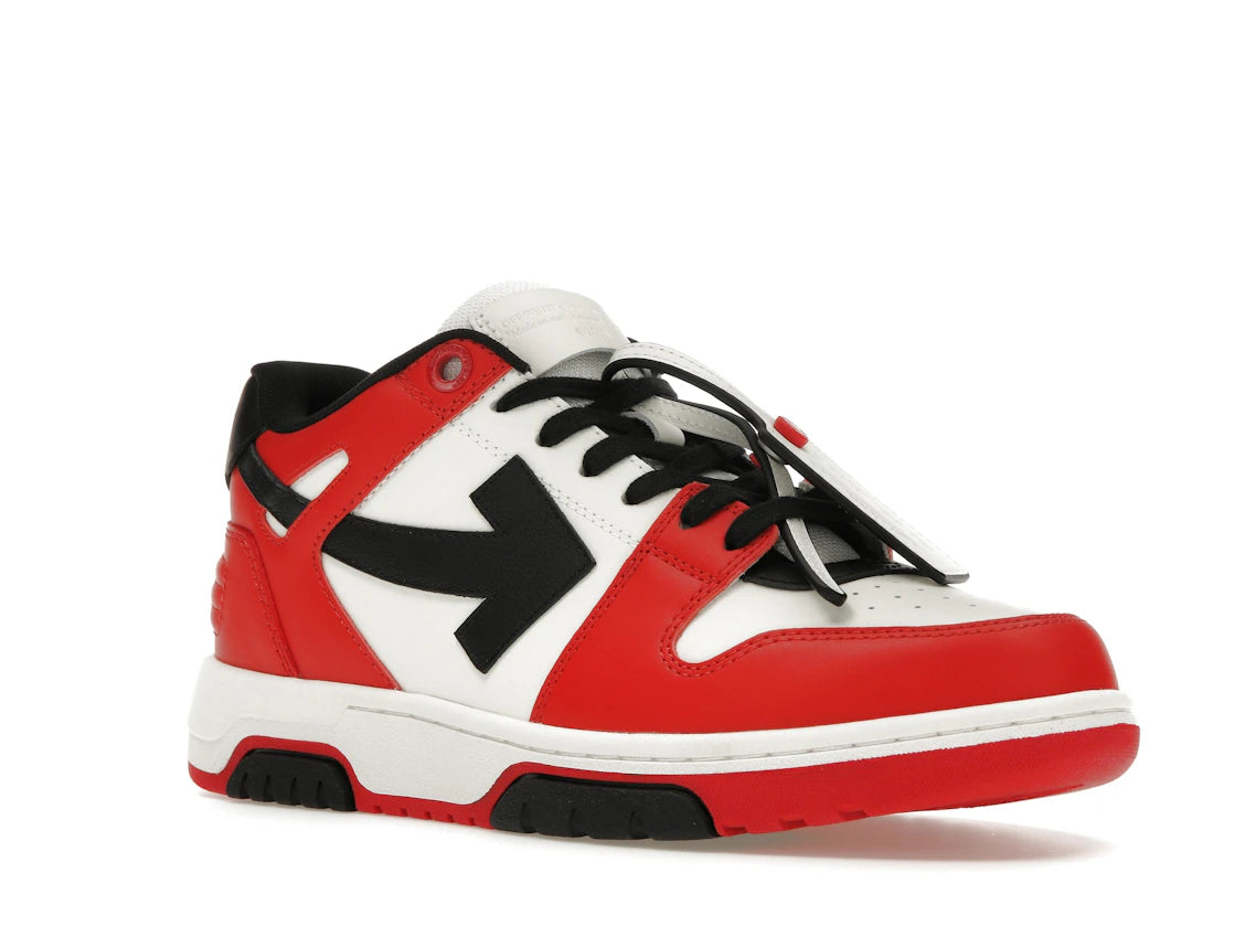 OFF-WHITE Out Of Office OOO Low Tops Rot Schwarz (2024)