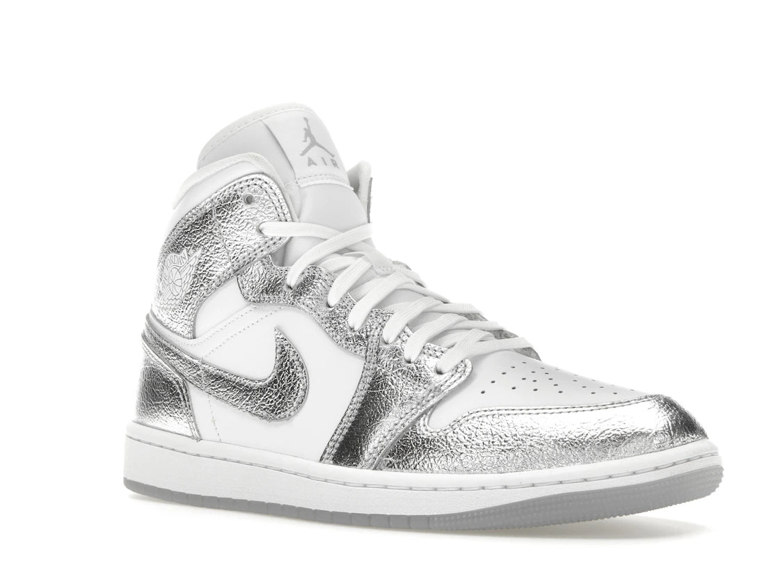 Jordan 1 Mid SE Metallic Silver (Women's)