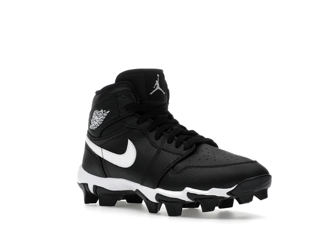 Jordan 1 Mid Cleat Schwarz Weiß (GS)