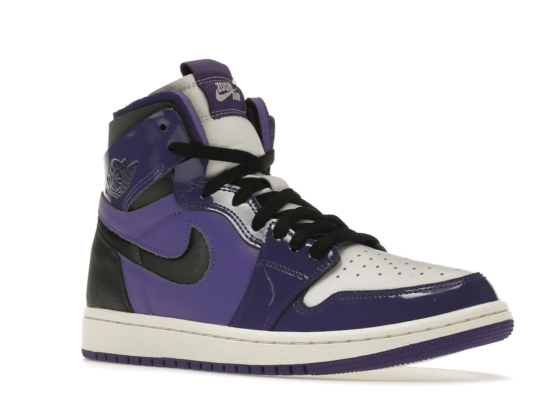 Jordan 1 High Zoom Air CMFT Purple Patent (Women's)