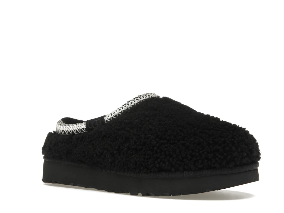 UGG Tasman Maxi Curly Hausschuh Schwarz (Damen)